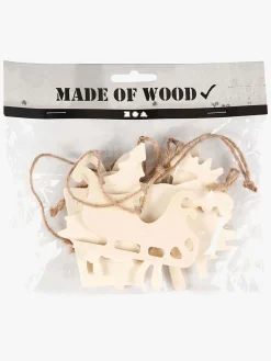 CreativCompany Kreativt Legetøj-Creativ Company Kreasæt Julepynt 6-pak