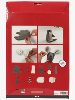 CreativCompany Kreativt Legetøj-Creativ Company Kreasæt Julemus