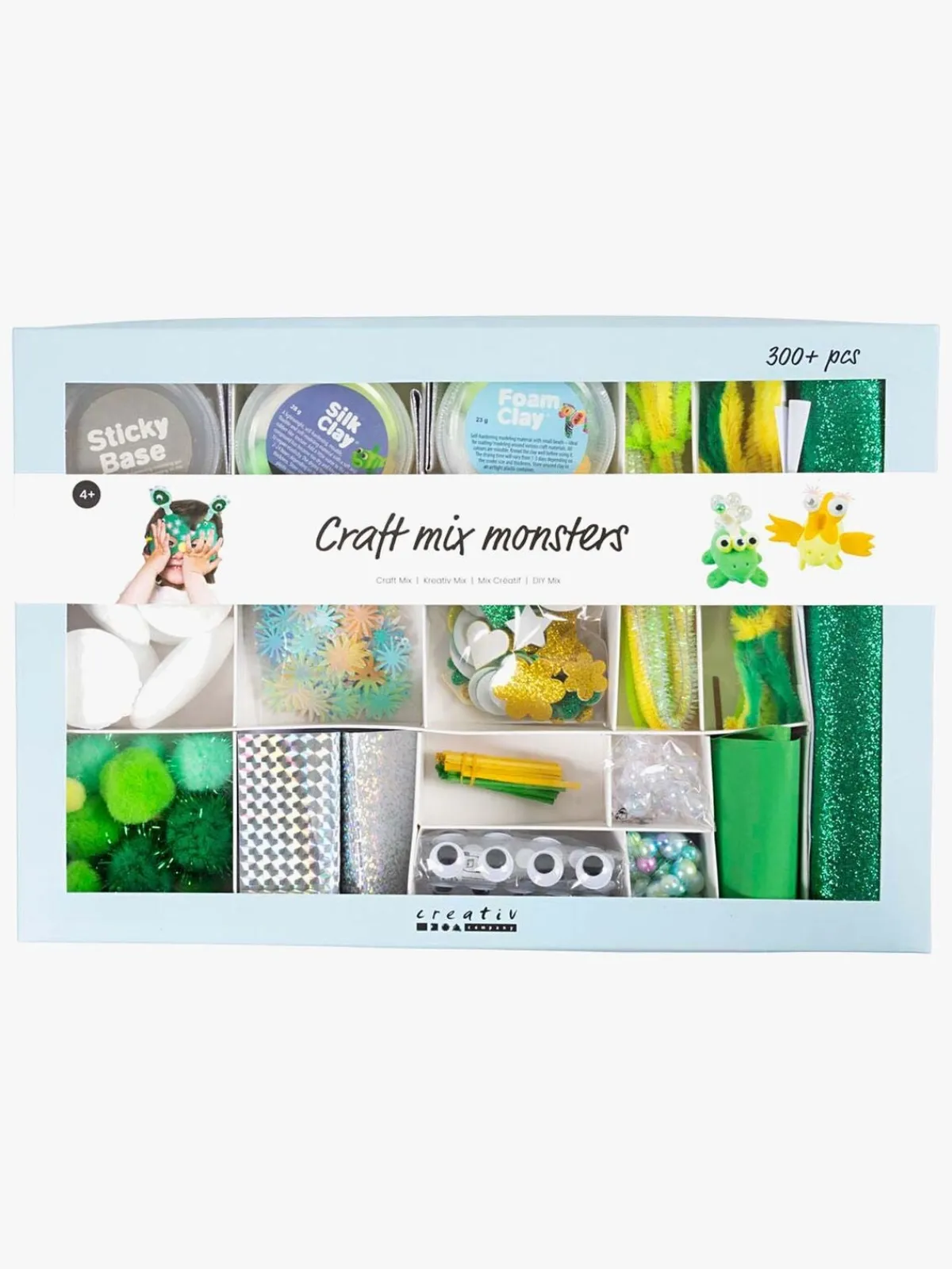 Kreativt Legetøj|CreativCompany Creativ Company Kreasæt Monster