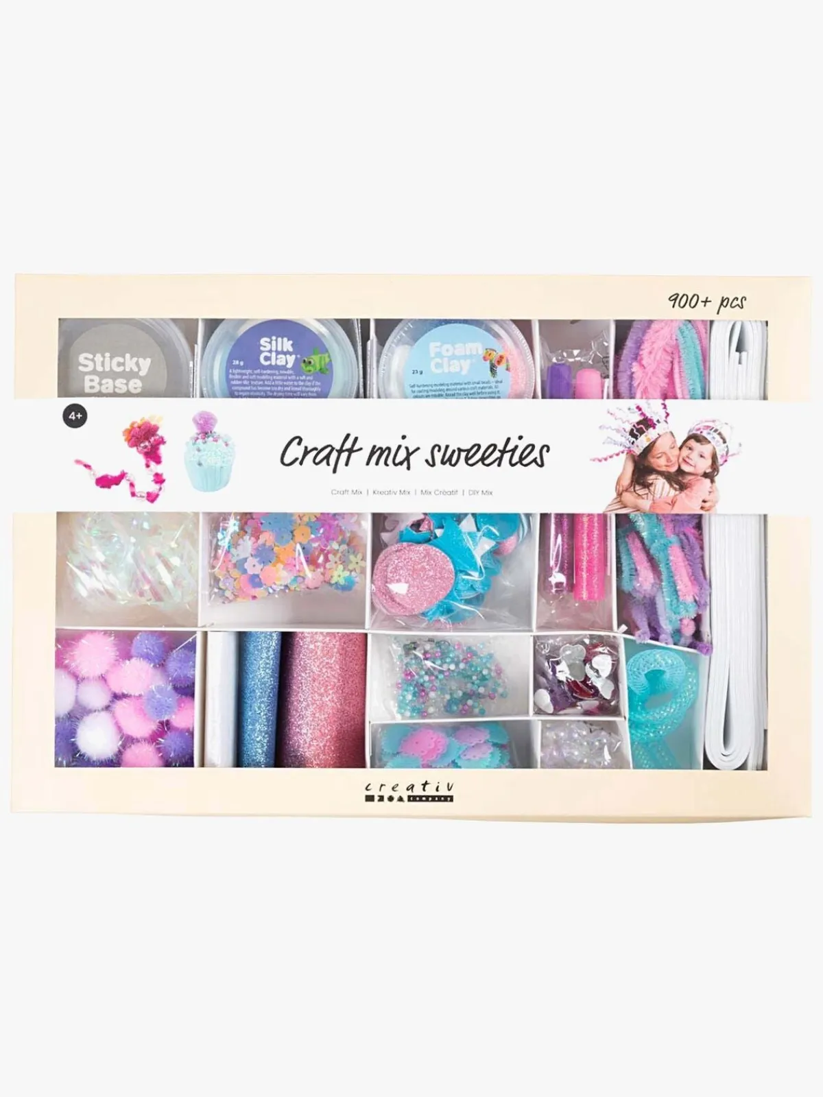 CreativCompany Kreativt Legetøj-Creativ Company Kreasæt Sweeties