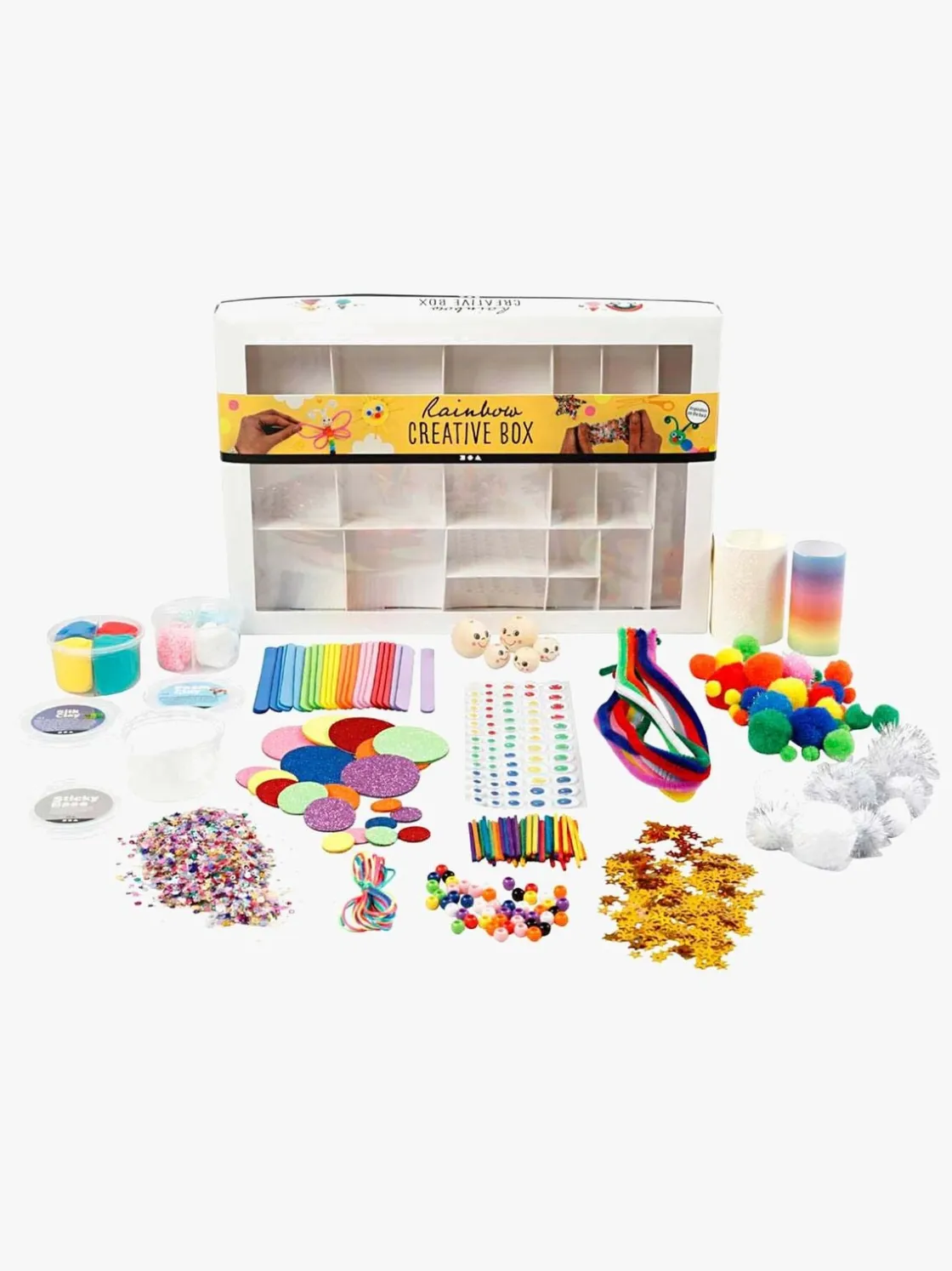 Kreativt Legetøj|CreativCompany Creativ Company Kreativ Æske Kreasæt Regnbue
