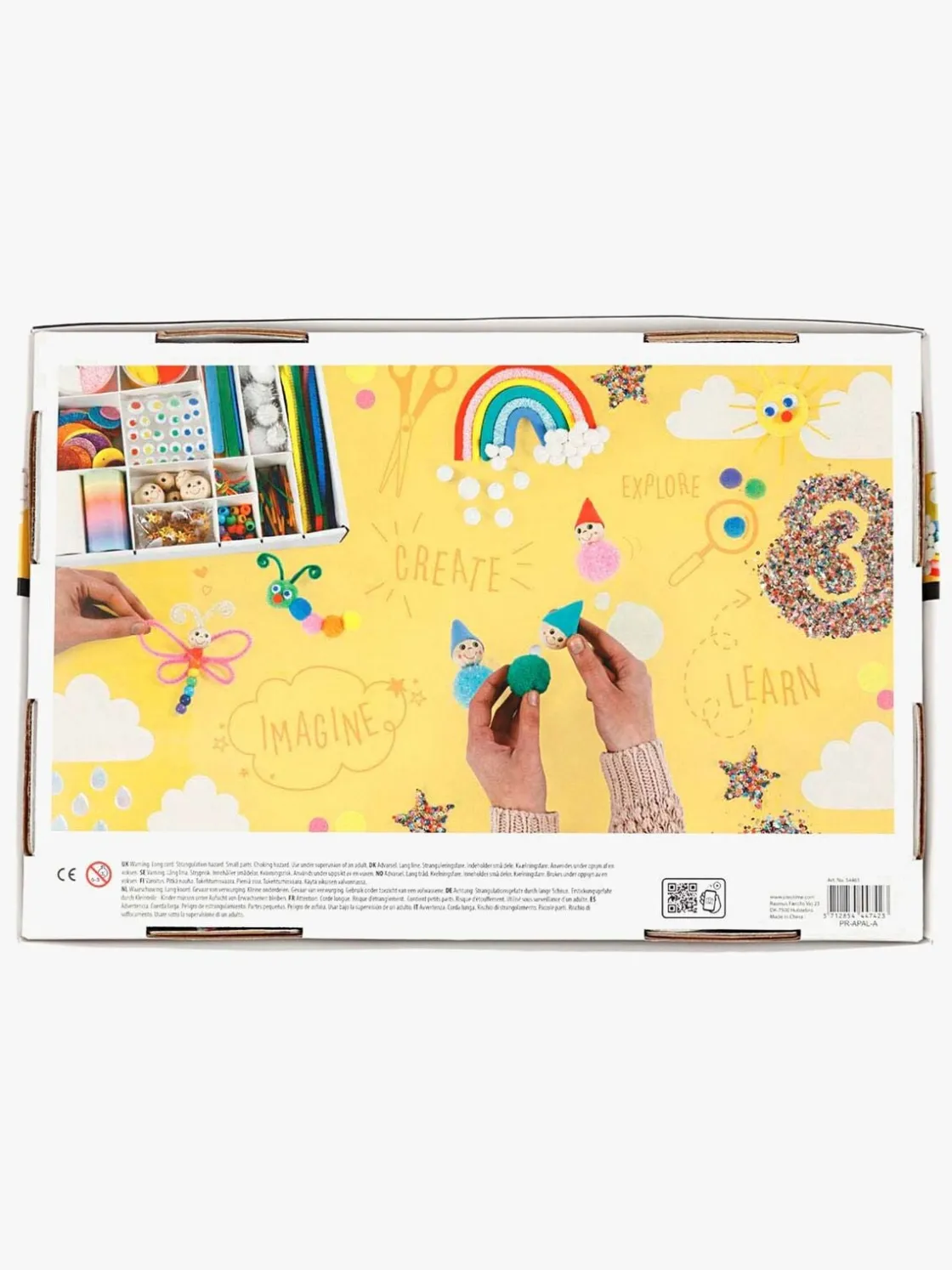 Kreativt Legetøj|CreativCompany Creativ Company Kreativ Æske Kreasæt Regnbue