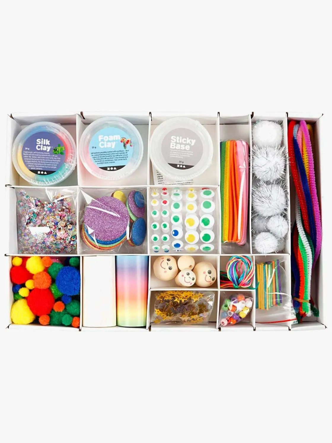 Kreativt Legetøj|CreativCompany Creativ Company Kreativ Æske Kreasæt Regnbue