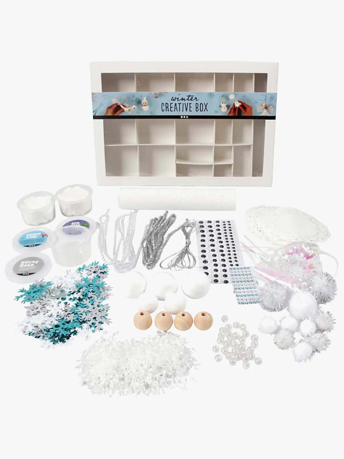 CreativCompany Kreativt Legetøj-Creativ Company Kreativ Æske Kreasæt Vinter