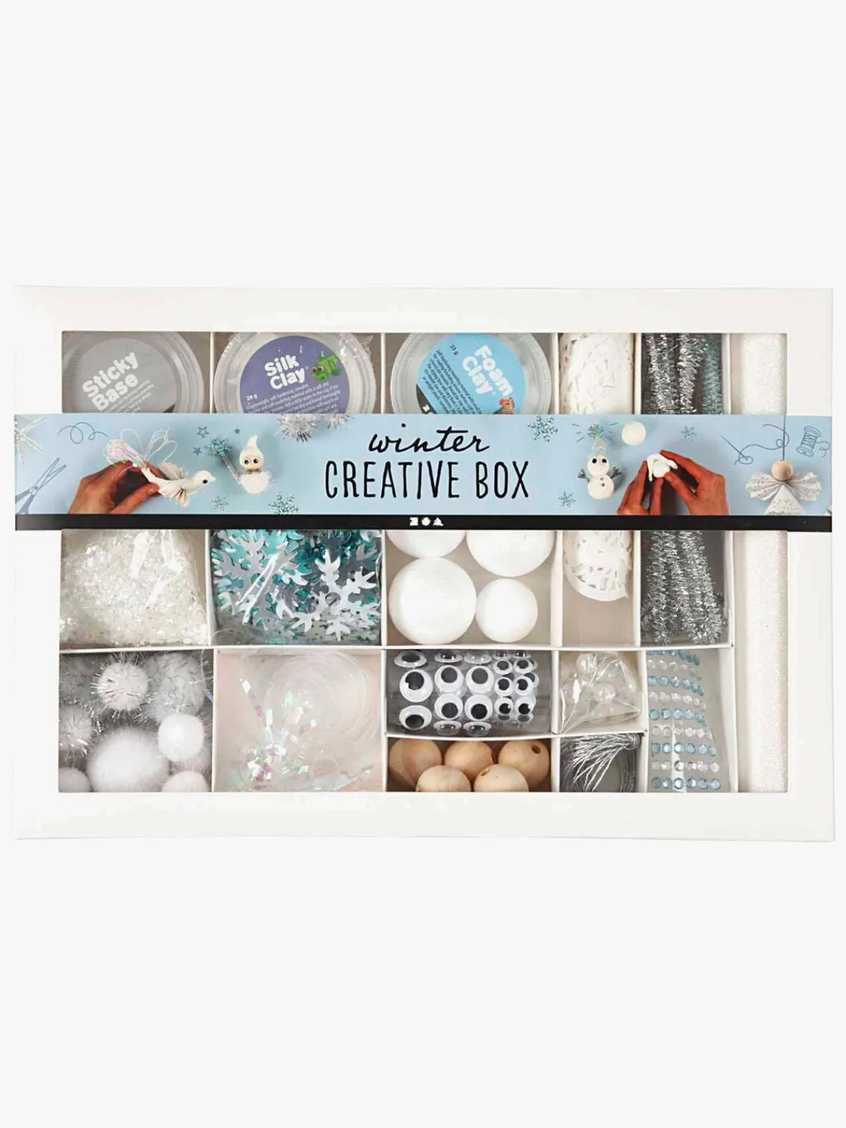 CreativCompany Kreativt Legetøj-Creativ Company Kreativ Æske Kreasæt Vinter