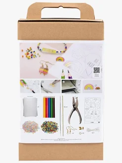 CreativCompany Kreativt Legetøj-Creativ Company  Krympeplast DIY Sæt Øreringe og Halskæder