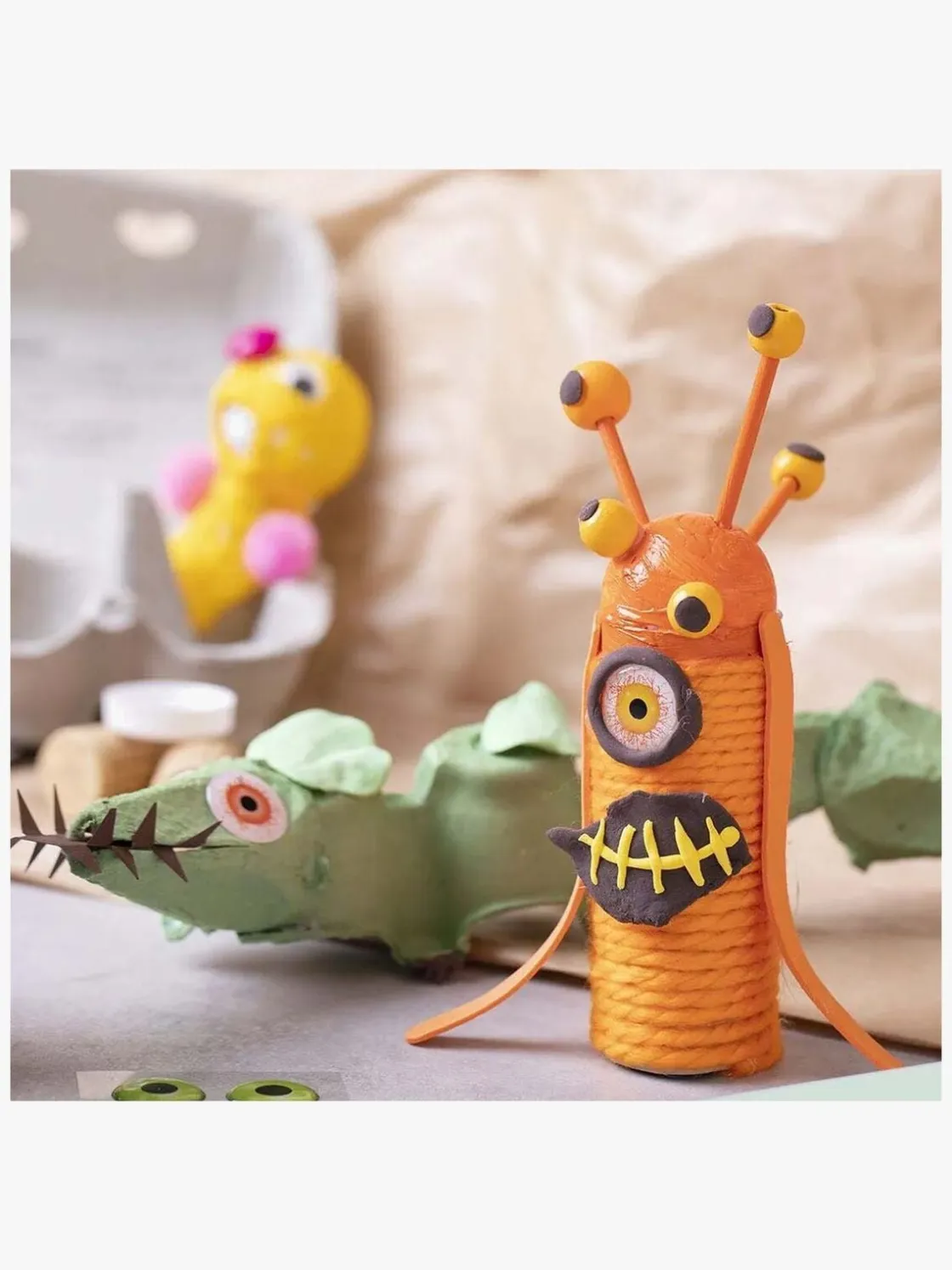 Kreativt Legetøj|CreativCompany Creativ Company Maxi DIY-sæt Sjov Monster
