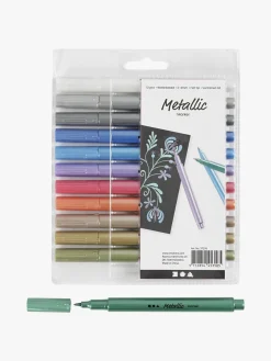 Kreativt Legetøj|CreativCompany Creativ Company Tusser Metallic 12-pak