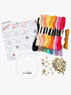 CreativCompany Kreativt Legetøj-Kumihimo DIY Armbåndssæt