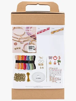 CreativCompany Kreativt Legetøj-Kumihimo DIY Armbåndssæt