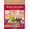 Kreativt Legetøj|Creotime DIY Sæt Juledekorationer