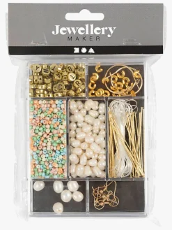 Kreativt Legetøj|Creotime Kreasæt DIY Mix Smykker Ferskvandsperler