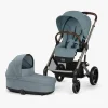 Cybex Duo- & Kombivogne-BALIOS S Lux Duovogn, Stormy Blue/Taupe
