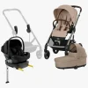 Duo- & Kombivogne|Cybex BALIOS S Lux Duovogn inkl. Beemoo Route i-Size & Base, Almond Beige/Black Stone