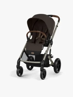 Cybex Klapvogne-BALIOS S Lux Klapvogn, Taupe/Chocolate Brown