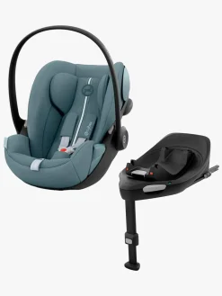 Autostole 0-13 Kg|Cybex Cloud G i-Size Plus Autostol Baby inkl. Base G, Stormy Blue