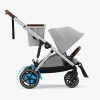Klapvogne|Cybex e-GAZELLE S Klapvogn, Stone Grey/Silver