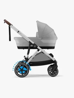 Klapvogne|Cybex e-GAZELLE S Klapvogn, Stone Grey/Silver