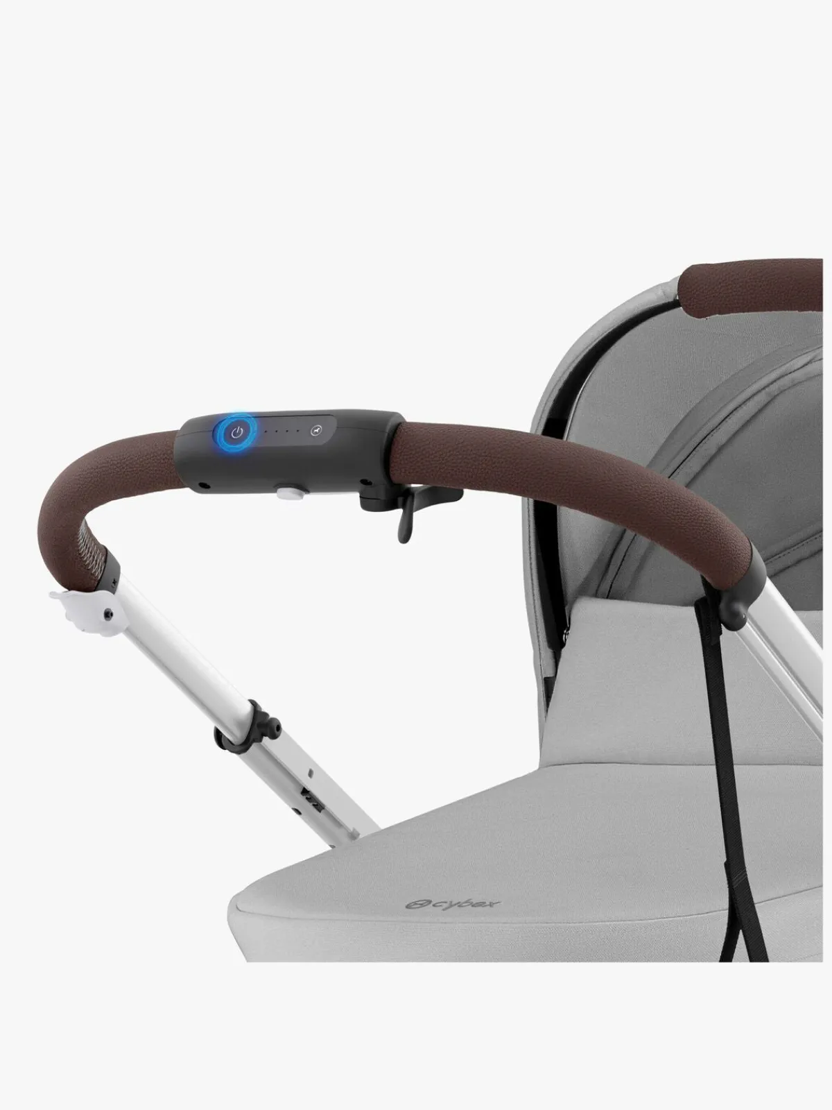 Klapvogne|Cybex e-GAZELLE S Klapvogn, Stone Grey/Silver