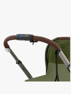 Klapvogne|Cybex e-GAZELLE S Klapvogn, Taupe/Moss Green Grøn