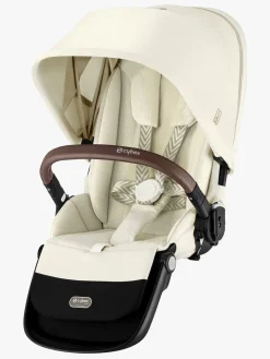 Søskendevogne|Cybex e-Gazelle S Søskendevogn inkl. Liggedel, Seashelle Beige/Taupe