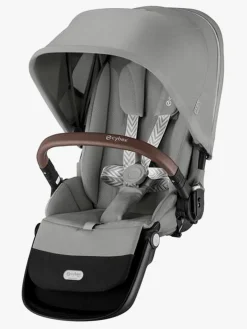 Cybex Søskendevogne-e-Gazelle S Søskendevogn, Stone Grey/Silver
