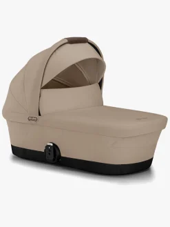 Cybex Vognpakker-GAZELLE S Duovogn inkl. Beemoo Route Autostol Baby & Base, Almond Beige/Mineral Grey
