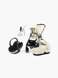 Autostolspakker|Cybex GAZELLE S Duovogn inkl. BeSafe iZi Go Modular X2 i-Size Autostol Baby, Seashell Beige/Taupe