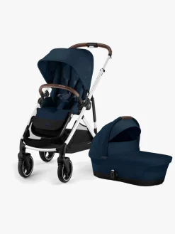 Duo- & Kombivogne|Cybex GAZELLE S Duovogn, Ocean Blue/Silver