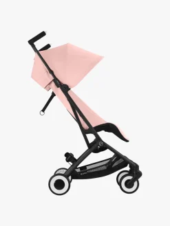 Rejseklapvogne|Cybex LIBELLE Klapvogn, Black/Candy Pink Lyserød