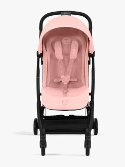 Rejseklapvogne|Cybex ORFEO Klapvogn, Black/Candy Pink Lyserød