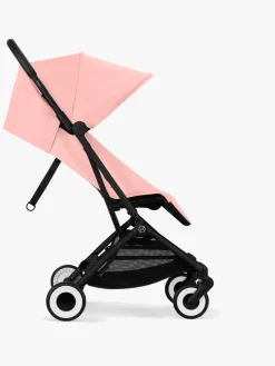 Rejseklapvogne|Cybex ORFEO Klapvogn, Black/Candy Pink Lyserød