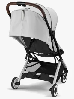 Rejseklapvogne|Cybex ORFEO Klapvogn, Fog Grey/Silver Grå