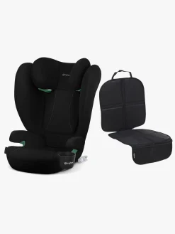 Autostolspakker|Cybex Solution B2 i-Fix Autostol inkl. Beemoo Sædebeskytter Lux, Volcano Black