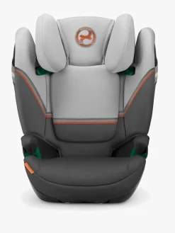 Autostole 15-36 Kg|Cybex Solution S2 i-Fix Autostol, Lava Grey Grå