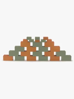 Byggesæt & Lego|Dantoy Byggeklodser 26 Stk., Orange/Grønne