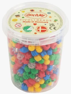 Kreativt Legetøj|Dantoy Classic Tivoli Perler Large 520 Stk. Flerfarvet