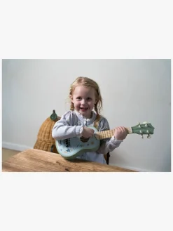 Musikinstrumenter|Dantoy Legetøjsguitar Wood In Gift Box