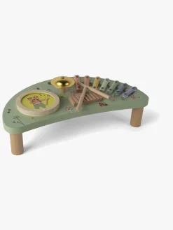 Dantoy Motorisk Legetøj-Musikstation Wood In Gift Box