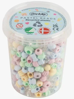 Kreativt Legetøj|Dantoy Pastel Perler Large 520 Stk. Flerfarvet