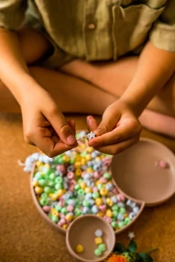 Dantoy Kreativt Legetøj-Pastel Perler Small 280 Stk.