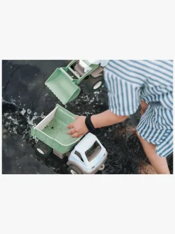 Legetøjsbiler & -Fartøjer|Dantoy Traktor Bioplast Grøn/Grå/Blå