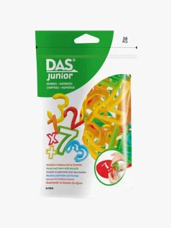 DASJunior Kreativt Legetøj-Modellervoks Skabelonsæt Tal