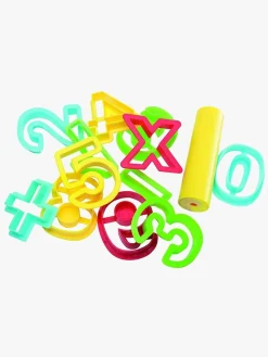 DASJunior Kreativt Legetøj-Modellervoks Skabelonsæt Tal