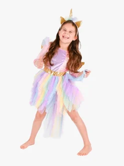 DenGodaFen Kostumer & Udklædning-Den Goda Fen Kostume Enhjørning med Diadem