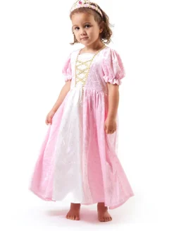 DenGodaFen Kostumer & Udklædning-Den Goda Fen Kostume Prinsessekjole, Rosa