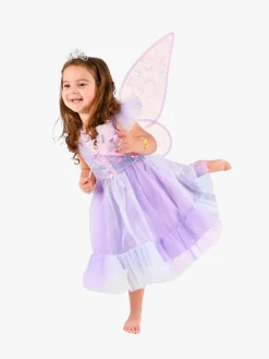 Kostumer & Udklædning|DenGodaFen Den Goda Fen Kostume Sommerfugl med Tilbehør, Lilla