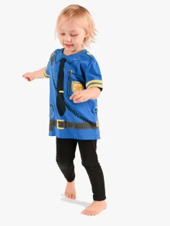 DenGodaFen Kostumer & Udklædning-Den Goda Fen Politi T-shirt