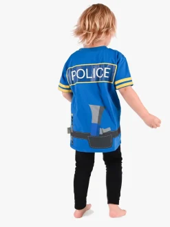 DenGodaFen Kostumer & Udklædning-Den Goda Fen Politi T-shirt