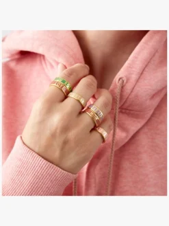 Graviditet|DesignLetters Design Letters Candy Ring Love, Ash Lyserød